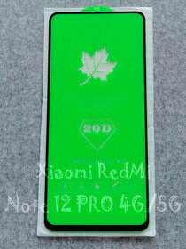 20D tvrzené sklo Xiaomi RedMi Note 12 PRO 4G a 5G