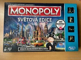 Monopoly světová edice - společenská hra
