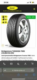 Zánovní sada pneumatik z Škoda Karog