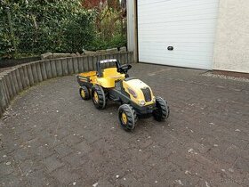 Šlapací traktor s vlečkou - 1