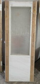 Interiérové dveře MASONITE 2/3 sklo hladké bílé