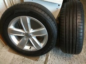 Alu kola Passat Superb 5x112 r16 VW Originál,pneu8mm Zánovní