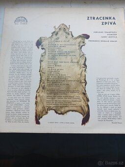 ZDENĚK BURIAN-obálka(cover-.c)LP gram desky
