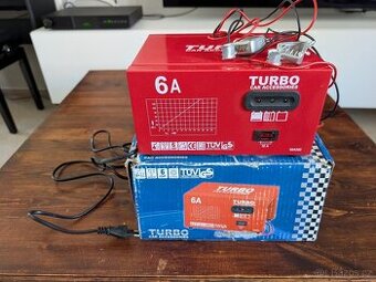 Nabíječka autobaterií 12V 6A