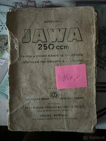 Jawa 250 popis a jízdní návod