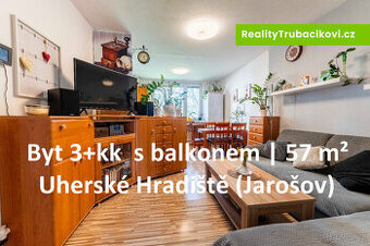 Prodej bytu 3+kk s balkonem, 57 m² Uherské Hradiště-Jarošov