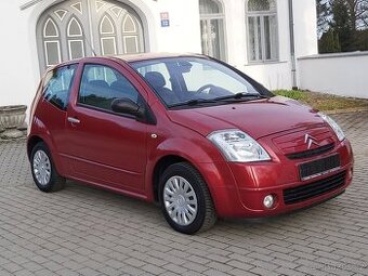 Citroen C2 1.4 Exclusive, jen 89.000 km, servis Citroen