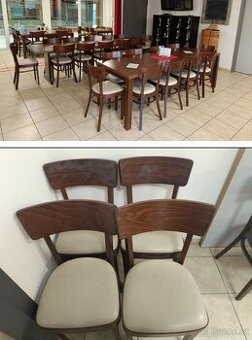 54x židle do restaurace z masivu top stav
