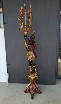 Benátská lampa Světlonoš-Mouřenín