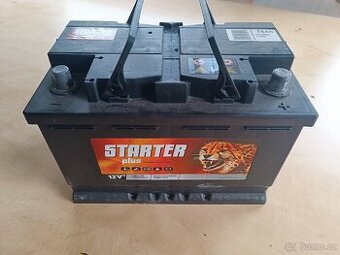 Autobaterie startér 12V-75 AH
