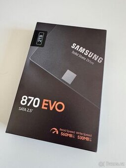 NOVÝ 2TB Samsung 870 EVO SATA