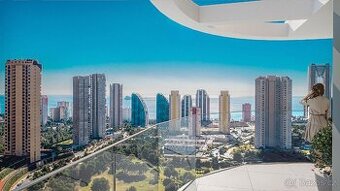 Moderní byty 3kk, u pláže, Benidorm