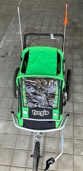 Prodám odpružený vozík TREGIO (pro 2 děti nebo velkého psa)