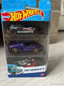 Hot Wheels 3’pack
