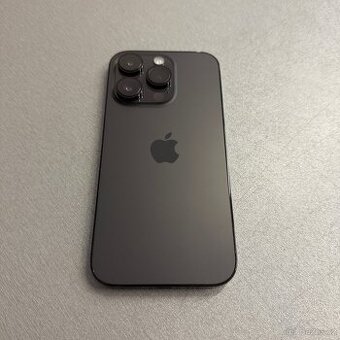 iPhone 14 Pro 512GB space black, pěkný stav, rok záruka