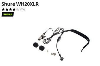 Dynamický mikrofon SHURE WH20XLR