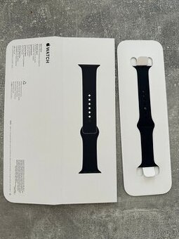 Černý řemínek na iwatch 44mm, S/M - 1