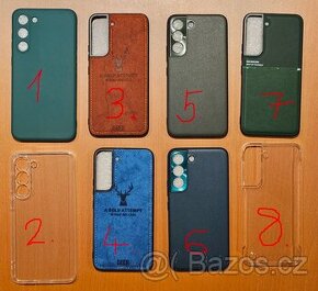 Silikonová pouzdra Samsung Galaxy S23+, S22 + fólie