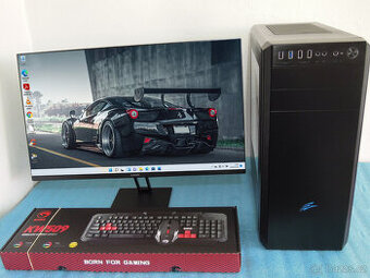 Herní Intel i7-7700 4,2GHz 16GB 1TB SSD GTX1660 DDR6 6GB