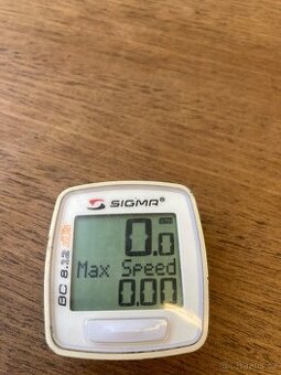 Bezdrátový tachometr na kolo Sigma BC 8.12 ATS