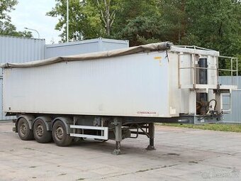 Schwarzmüller KIS-3/E , HLINÍKOVÁ VANA, 48 CBM, ZVEDACÍ NÁPR