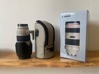 Canon 70-20mm f2.8L USM, brašna, clona, UV filtr, st.objímka
