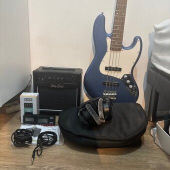 Kytarový set Harley Benton, Superlux, Korg vše funkční