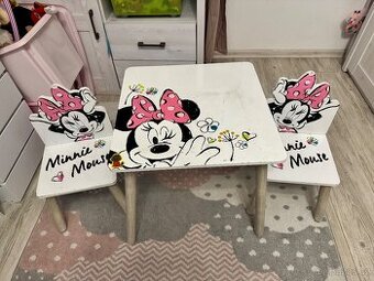 Detsky stolecek a zidlicky