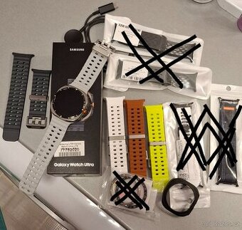 Samsung galaxy watch Ultra LTE - zánovní stav - záruka