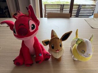 Leroy Lilo & Stitch + Yamper a Eevee Pokémon plyšáci