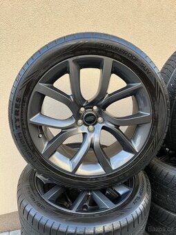Originální Alu kola Land Rover r21 letní+Zimni pneu . Top