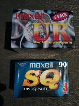 Kazety,originál zabalené