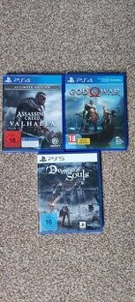Prodám hry na PS4 a PS5
