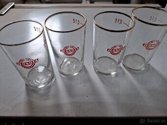 Retro skleničky 0,1l jednota