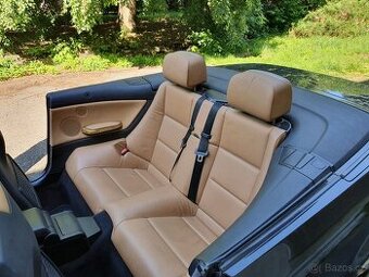 BMW E46 Cabrio - kožené sedačky