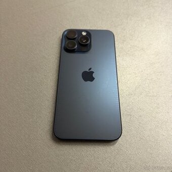 iPhone 15 Pro Max 256GB modrý, pěkný stav, rok záruka