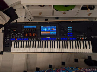 Klávesy Ymaha Gnos  se zrukou - 1 měsíc staré včetně taš