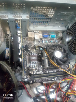 z.d MSI 760GM-P33, g.k. GIGABYTE GV-N730D5-2GI - 1