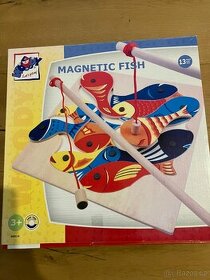 Magnetic fish - dřevěná hračka