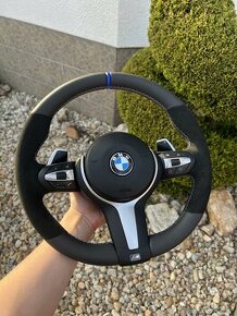 BMW F10 M nový volant, kůže+alcantara vč. airbagu