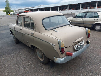 Moskvič 407, rok 1962, 1360ccm, 33 KW, 52000km