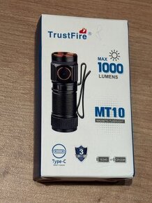 TrustFire MT10 - NOVÁ 1000lm/ 25gramů