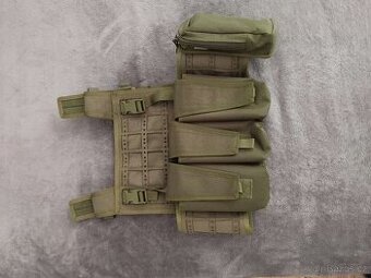 Taktická vojenská airsoft vesta + sumky