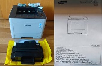 Laserová tiskárna Samsung SL-M3320ND v tiskárně je vložena c