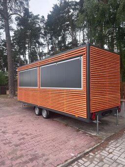 Gastro přivěs, pojízdná prodejna, food truck - celá ČR