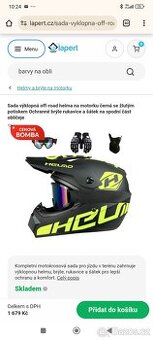 Offroad helma velikost S