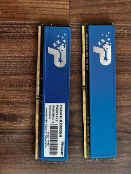 16GB DDR4 kit Patriot 2400 MHz (2x8GB)