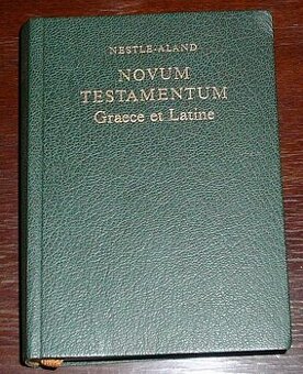 NOVUM TESTAMENTUM GRAECE ET LATINE - NESTLE Eberhard / ALAND