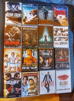 Prodám originální DVD a Blu-ray