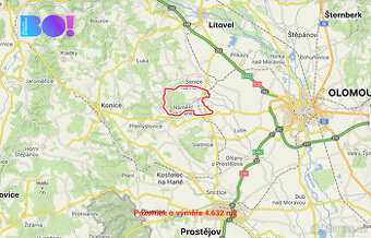 Prodej pole, 4632 m², Náměšť na Hané